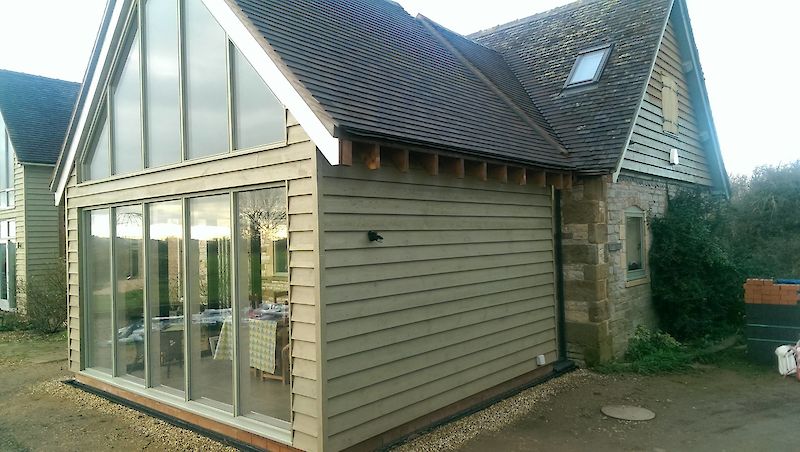 Rainwater System with Colour Match of Other Products