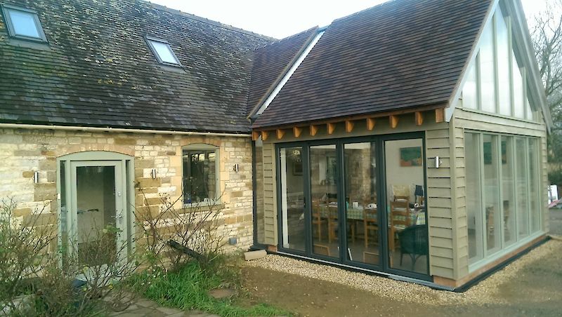 Rainwater System with Colour Match of Other Products