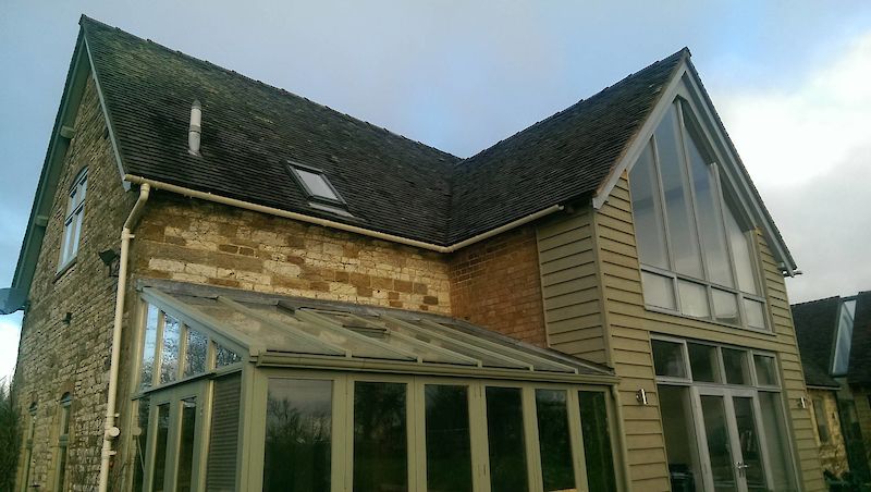 Rainwater System with Colour Match of Other Products