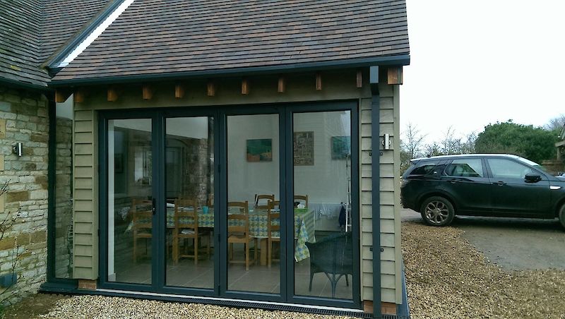 Rainwater System with Colour Match of Other Products