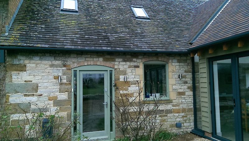 Rainwater System with Colour Match of Other Products