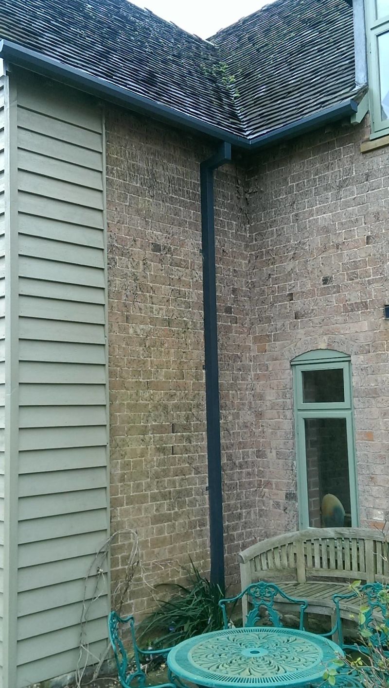 Rainwater System with Colour Match of Other Products