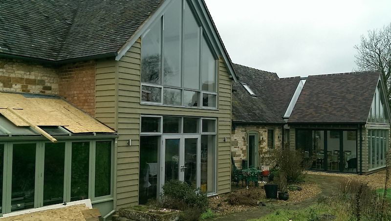 Rainwater System with Colour Match of Other Products